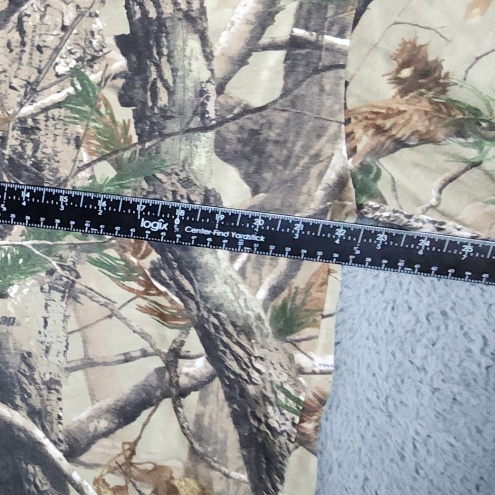 Russell Outdoors Shirt Mens XL Realtree Camo Explorer Mock Neck Hunting Tee - Picture 4 of 12
